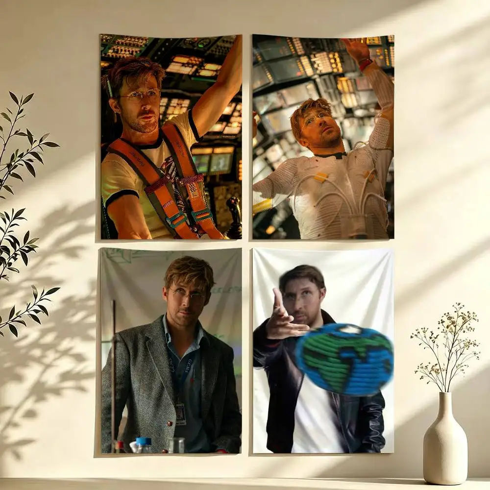 P-Project Hail Mary Ryan Gosling Flag Digital Printing Banner for Garage Wall Out Door Decoration