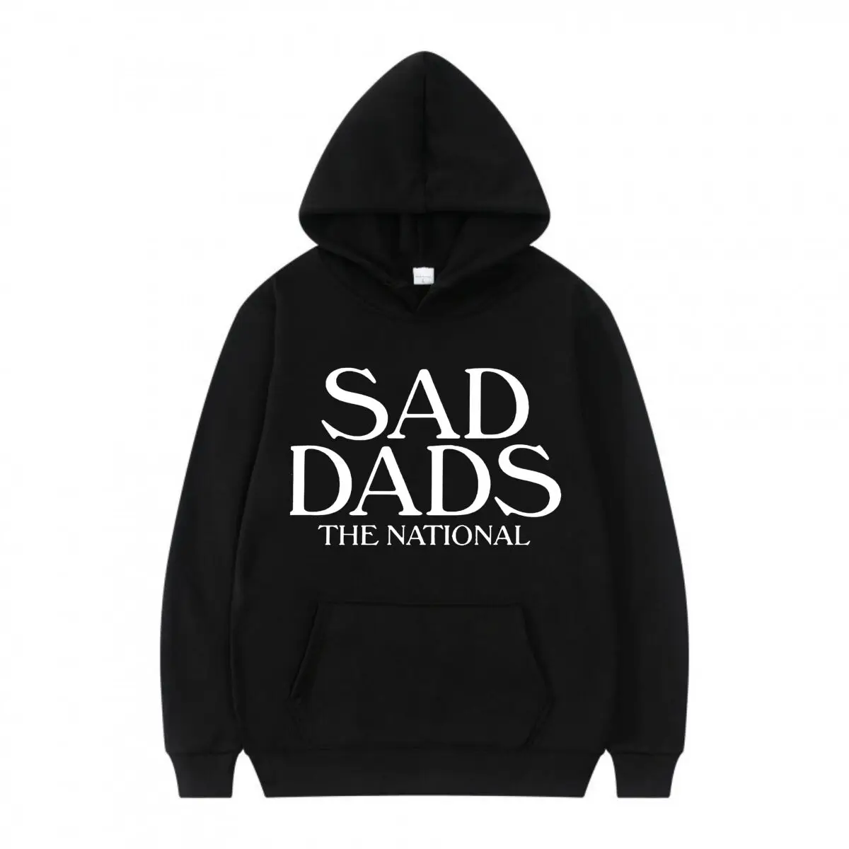 Sad Dads Bold - مستوحاة، "Sad Dads" تصميم نصي، سترة بقلنسوة للرجال، بلوفر ضيق، سويت شيرت نسائي #1