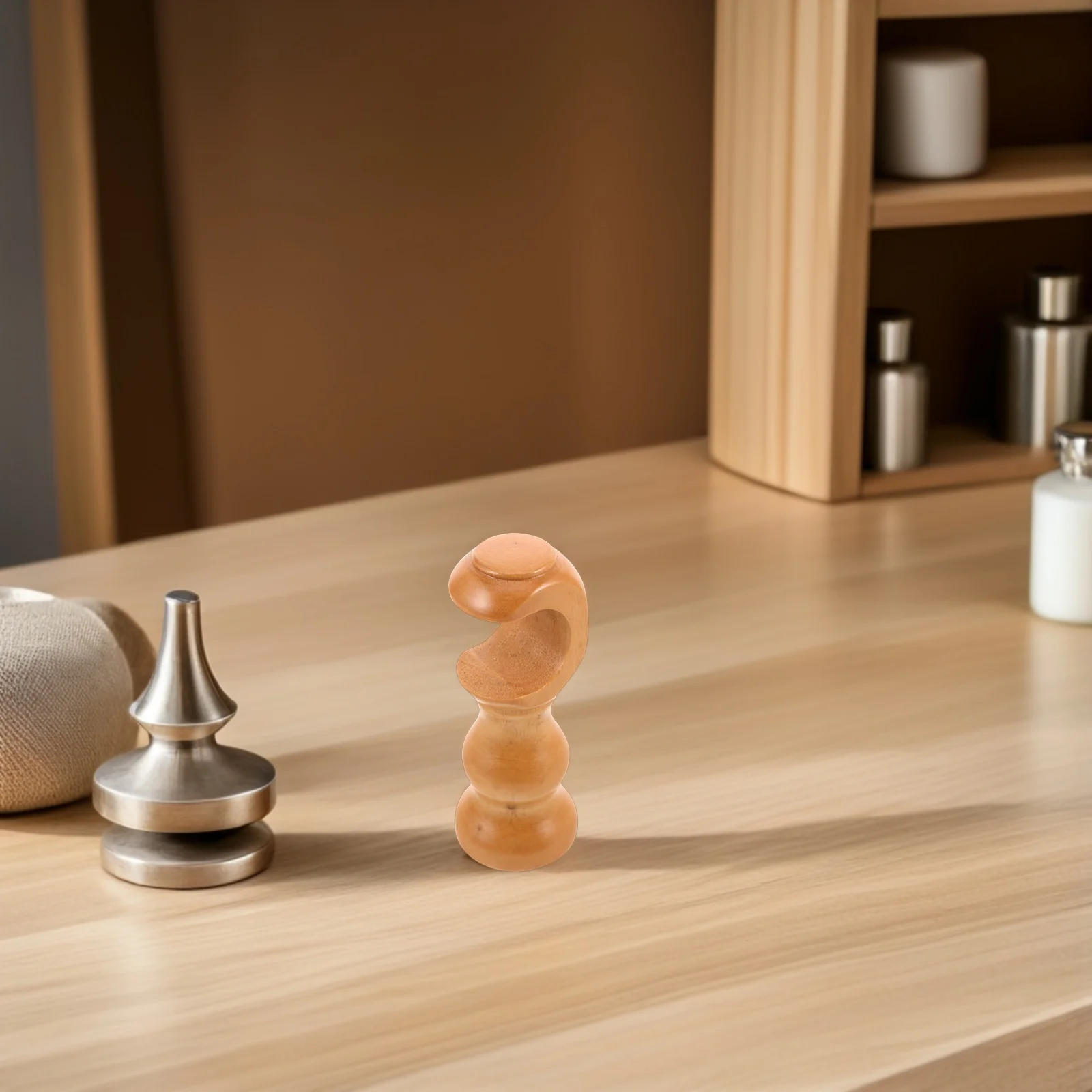 

2Pcs Wooden Wall Mounted Curtain Brackets Retro Inspired Design Ensures No Rod Deformation Ideal for Living Room Window Decor