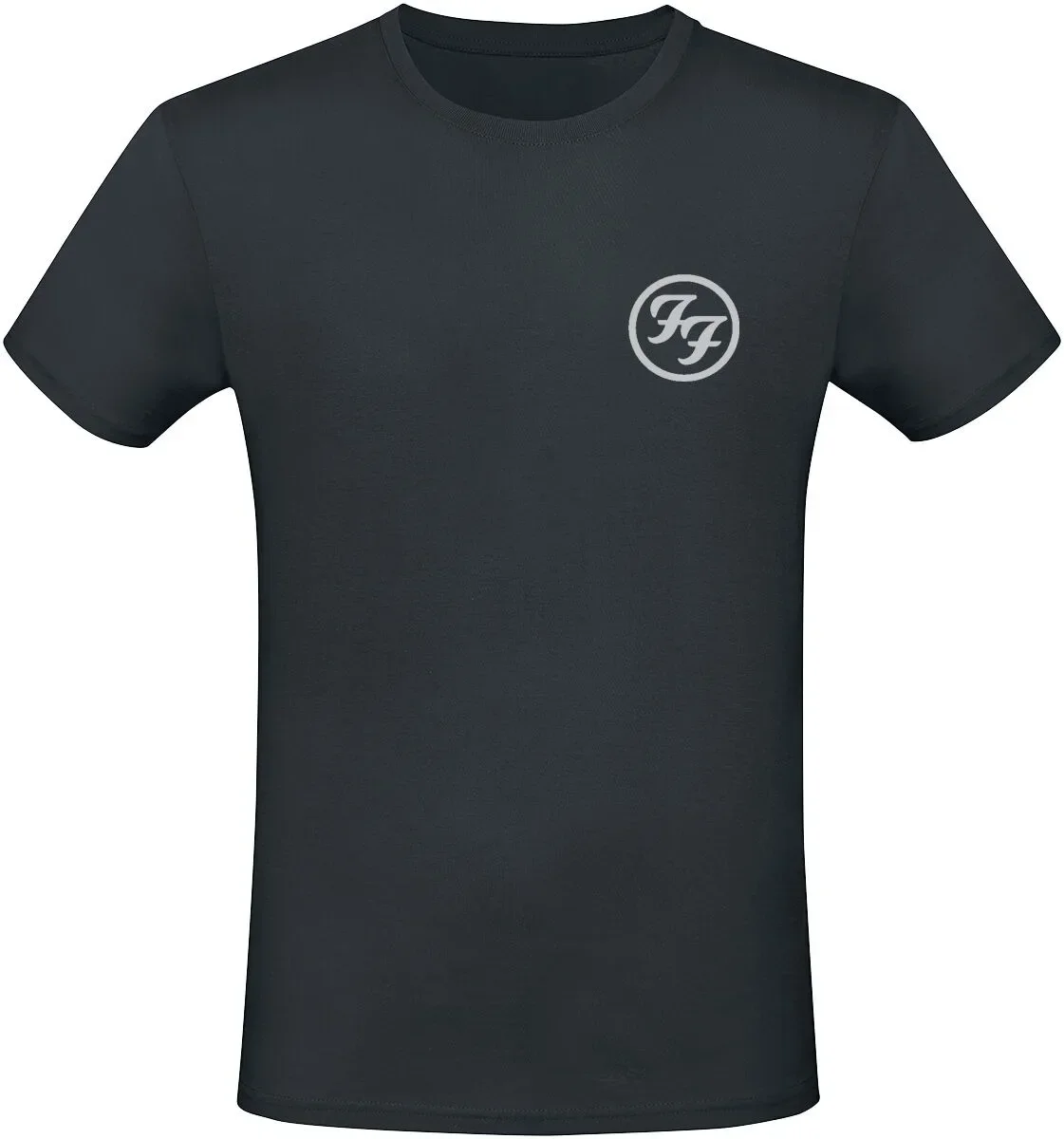 Foo Fighters Vintage T-Shirt mit FF-Logo & Sterndruck, Unisex Rock-Fan-Shirt – Detail 5