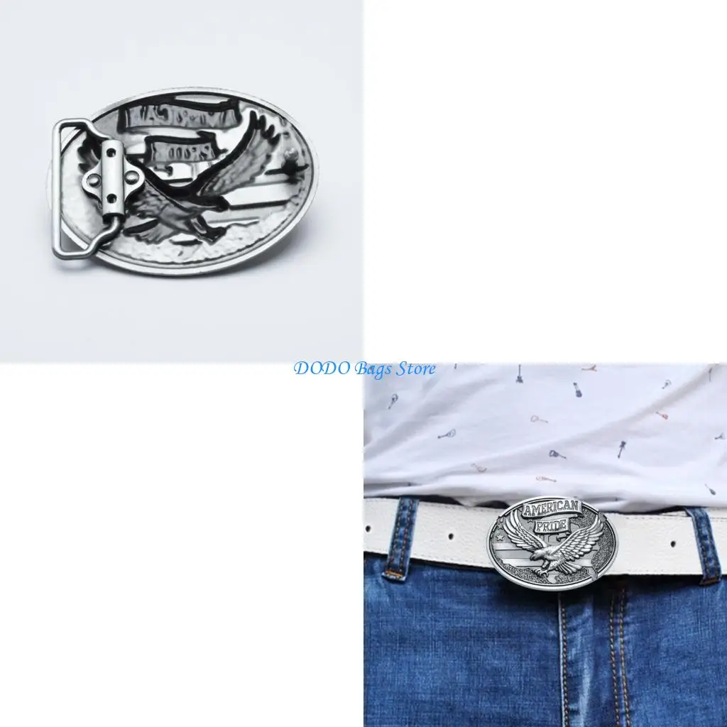 إبزيم حزام رعاة البقر للرجال والنساء منقوش عليه بديل رائع (برونزي) #1