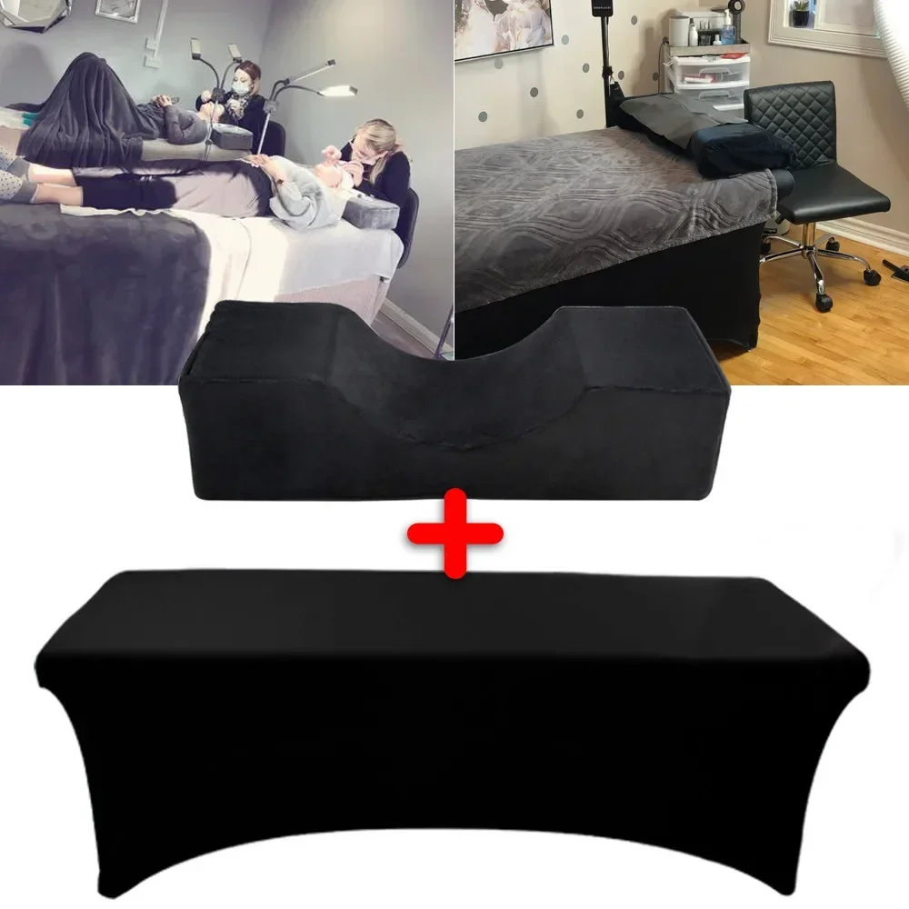 

Professional Lash Bed Eyelash Couch Cover Sheet Pillow For Extension Makeup Salon Bed Grafting Eyelashes Lash Extension Supplies