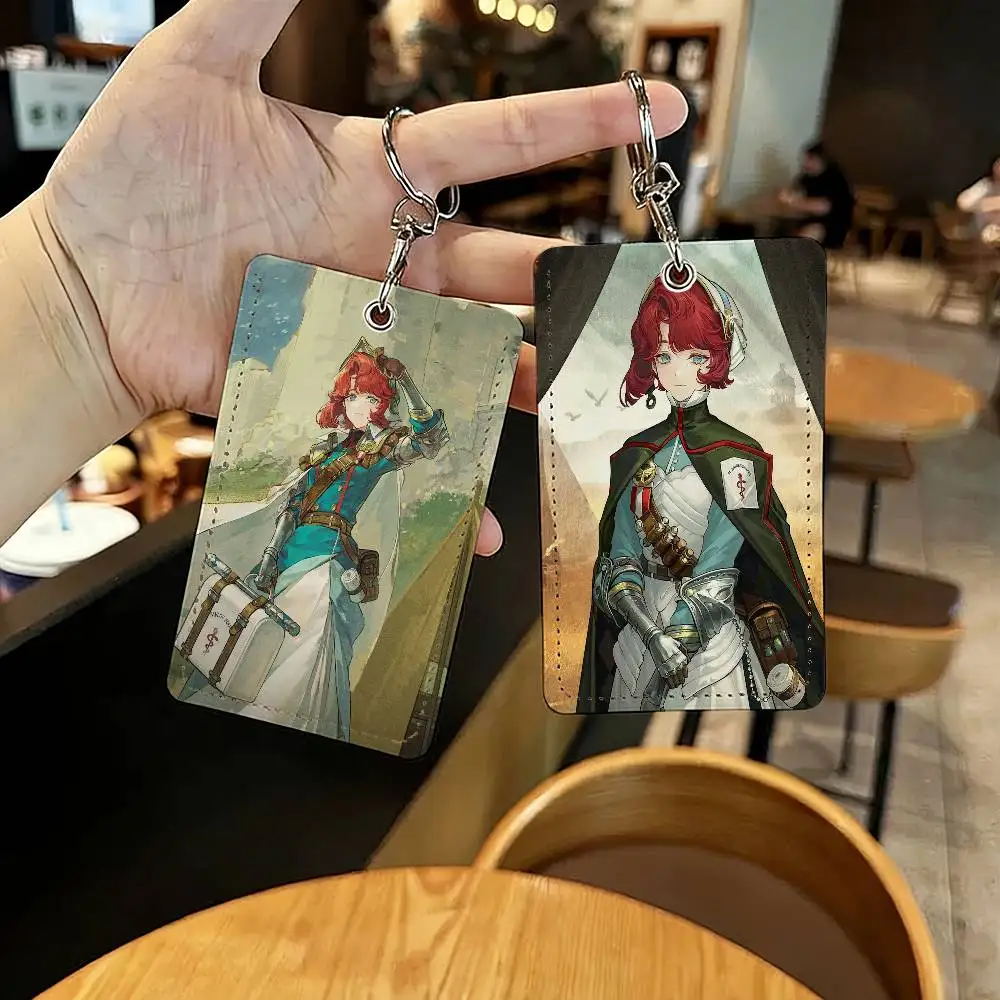 Game Reverse 1999 Marsha Card Holder With Keychain Executive Protection For Bank Credit Subway Bus Case