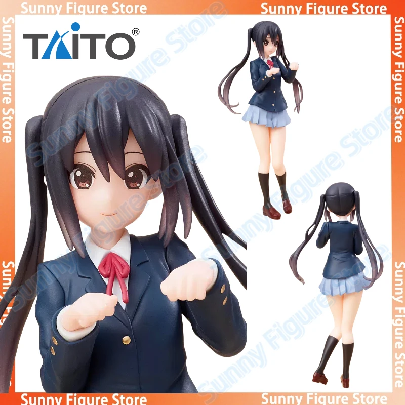 

In Stock TAITO Coreful Figure K-ON! Nakano Azusa Desktop Cute Doll Anime Figures Gift Toys Models PVC Collectible