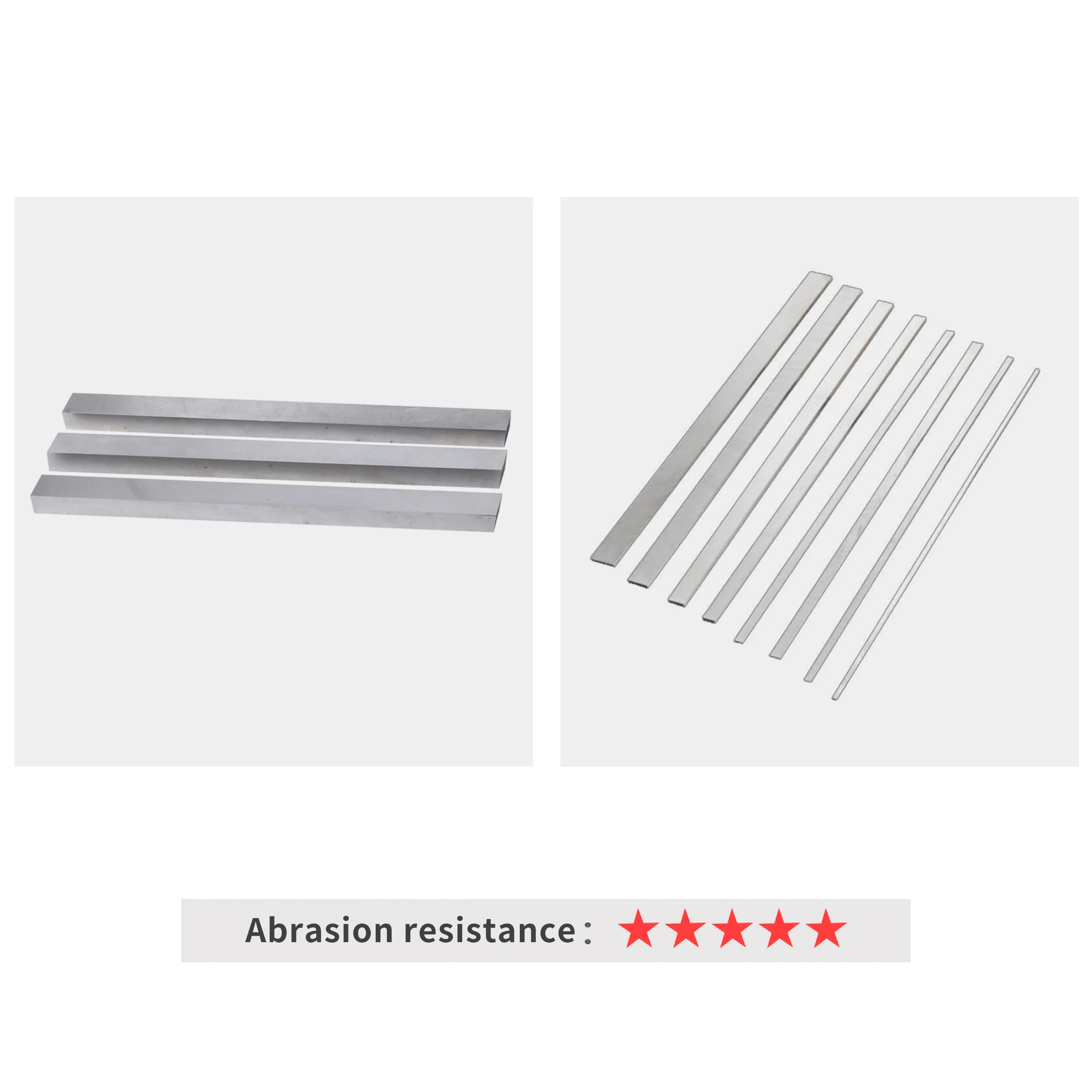 High speed steel white steel knife Super Wear-resistant hard white steel bar CNC lathe turning tools Quartet carving knife 200mm