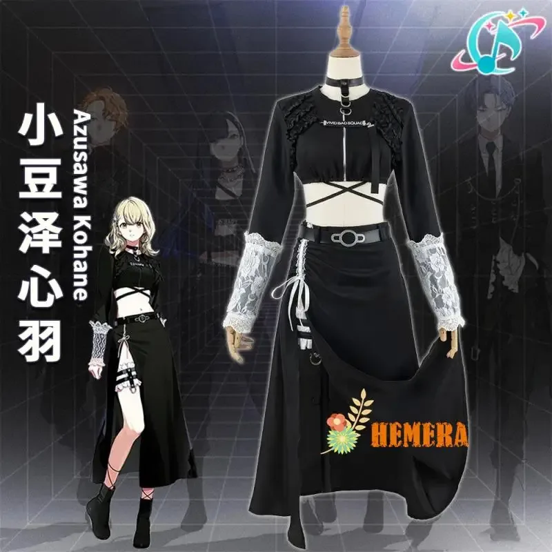 Красочная сцена проекта Sekai, Azusawa Kohane Shiraishi An Shinonome Akito Aoyagi Toya, яркая одежда для косплея BAD SQUAD