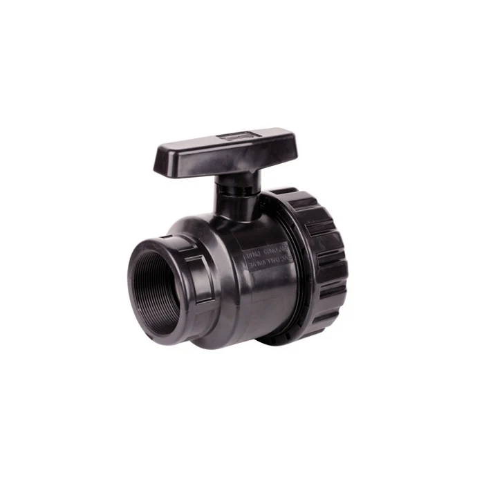 KEXING IRRIPLAST HDPE PE Irrigation compression fittings PP Quick Connector Push Fit fittings F/F PVC BALL VALVE