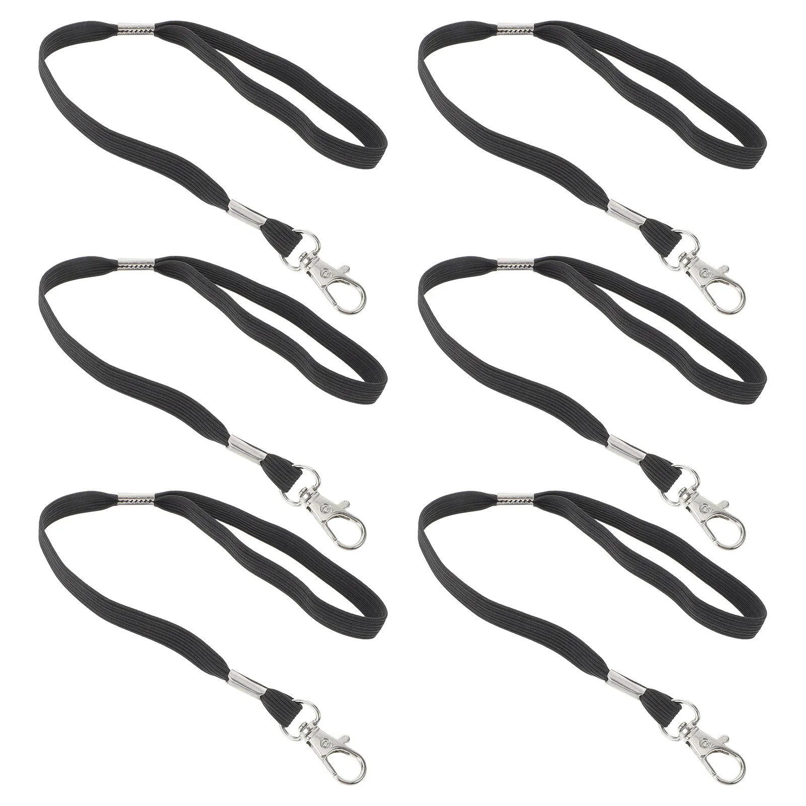 

6Pcs Ski Glove Leashes Elastic Wrist Straps Anti-Lost Safety Wristband Winter Snowboard Accessories 27Cm Adjustable