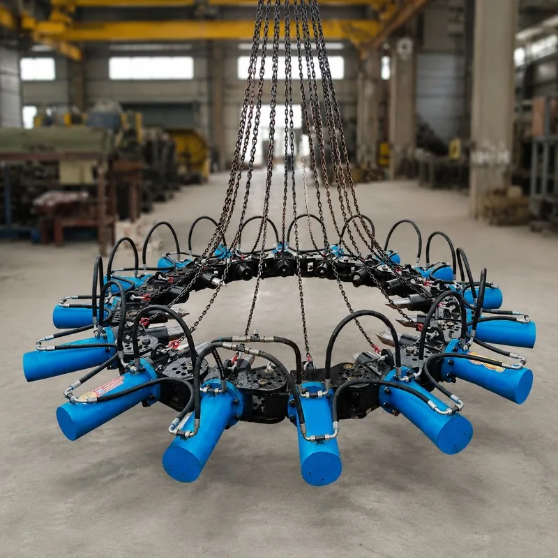 Hydraulic Pile Breaking Machine Concrete Pile Cropper for Petrochemical Plant Foundation Industrial Construction Customized