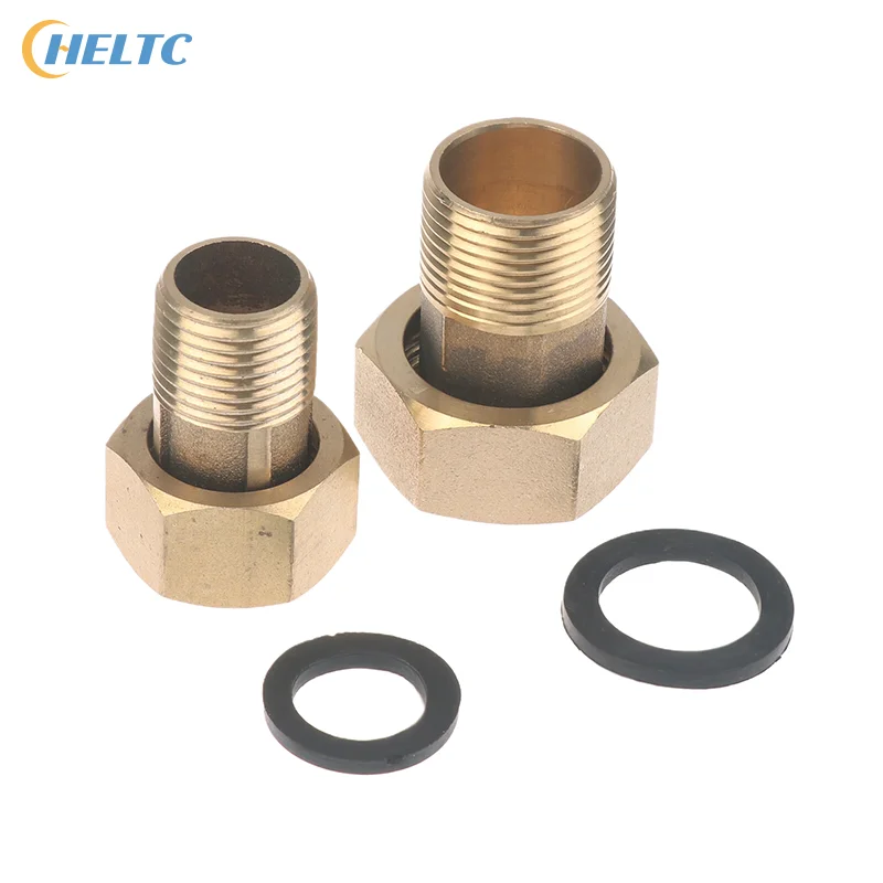 1/2 Inch 3/4 Inch Tap Water Meter Pump Adapter Male To Female Threaded Fitting Coupler Connector For Water Meter