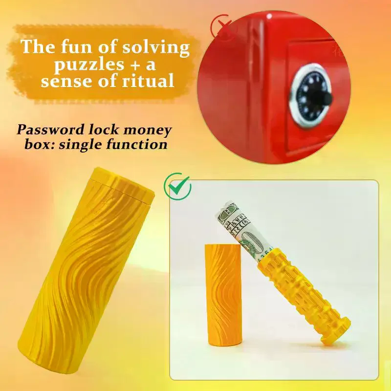 Maze Puzzle Money Box Hidden Cash Maze Personalized Creative Holiday Birthday Cash Gift Piggy Bank Birthday Gift