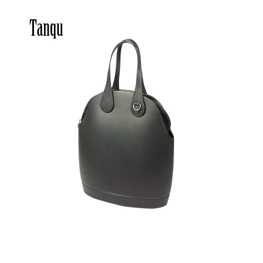 Tanqu New Obag 50 Body with Canvas Inner Pocket Flat Short 51cm Leather Handles Women ladies Handbag Tote Shoulder  O 50' Bag