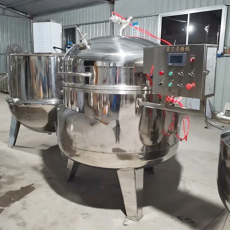 OGMMultifunctional Immersion Sugar Tank Hawthorn Preserved Fruit Immersion Saccharification Machine Dongzao Negative Pressure