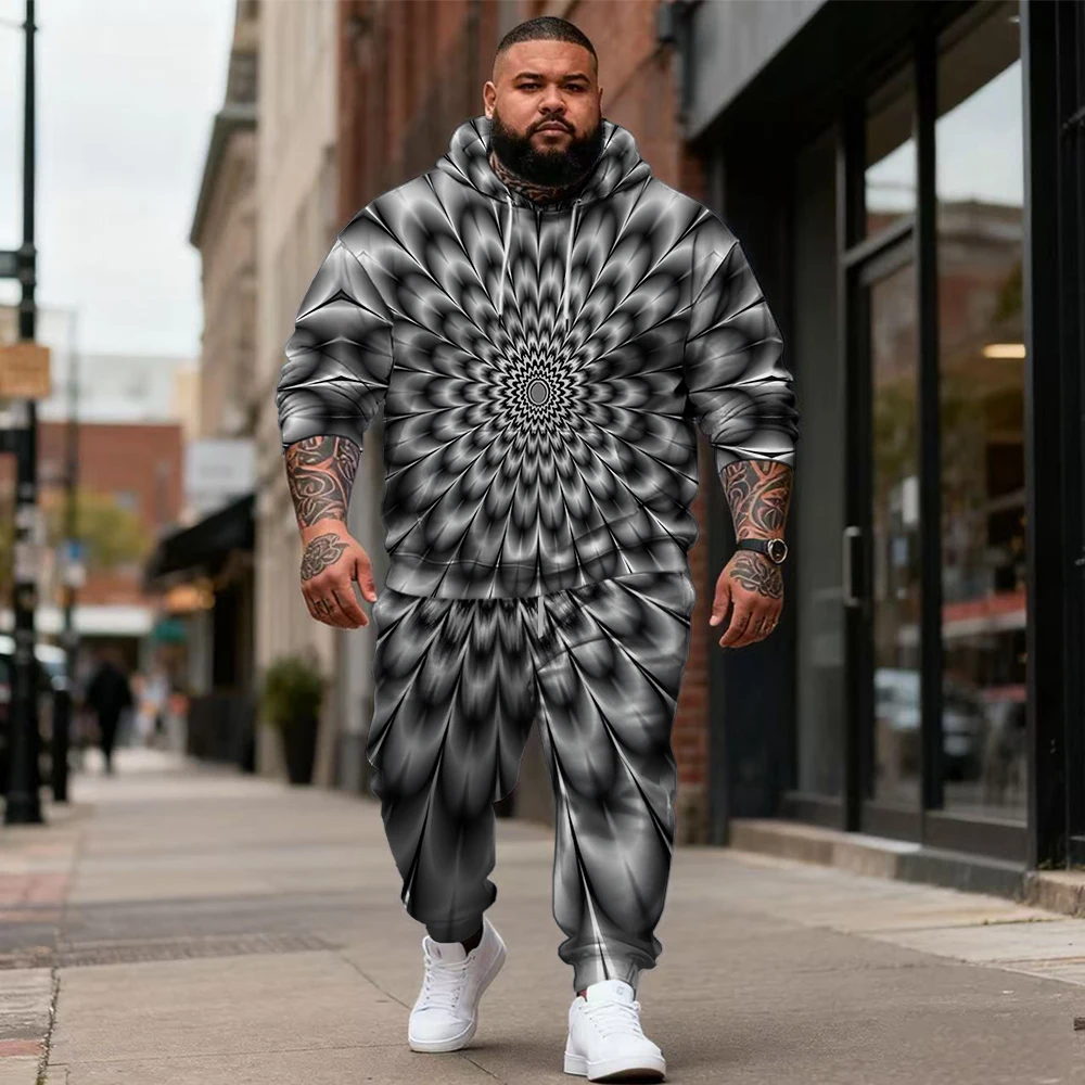 

Комплект толстовок больших размеров S-9xl: элементы Visual Space — повседневная, прочная ткань, гладкие принты, из 2 предметов.