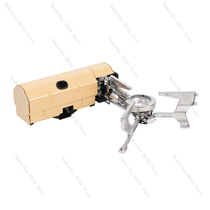 High Power Foldable Cassette Stove, Outdoor Camping Picnic Portable, Gas Hot Pot Tea Cooker