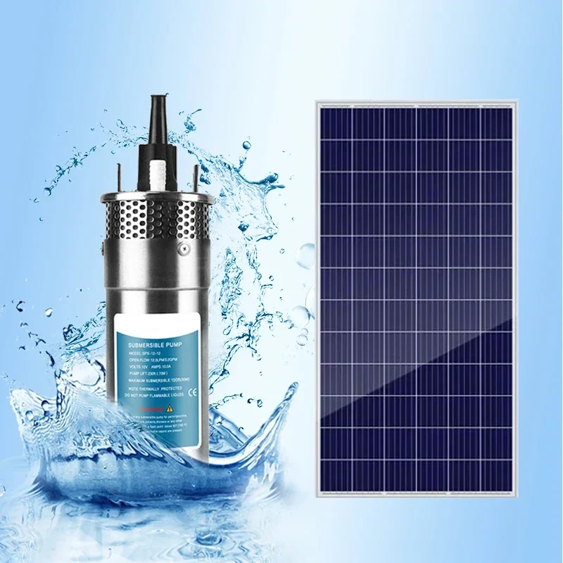 Fish Farming For Solar Big Water Pump Powered Submersible Pumps River Highest Amount Deep High Pressure Powerful Irration