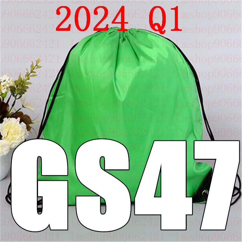 Latest 2024 Q1 GC 47 Drawstring Bag GC47 Belt Waterproof Backpack Shoes Clothes Yoga Running Fitness Travel Bag