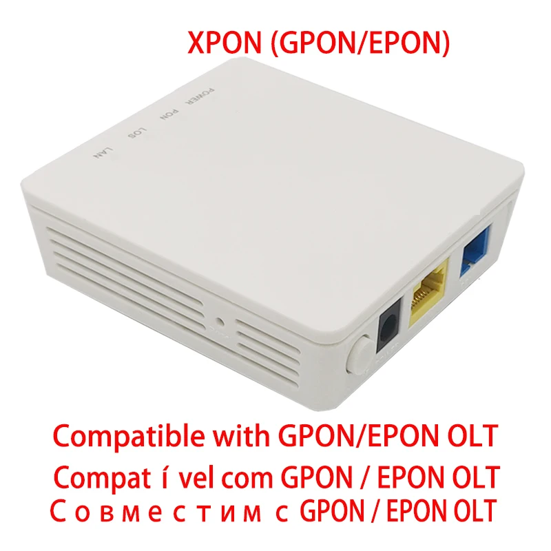 XPON ONU GPON EPON HG8310M Hybrid ONT With Single Lan Port FTTH Modes Termina English version100% Original New