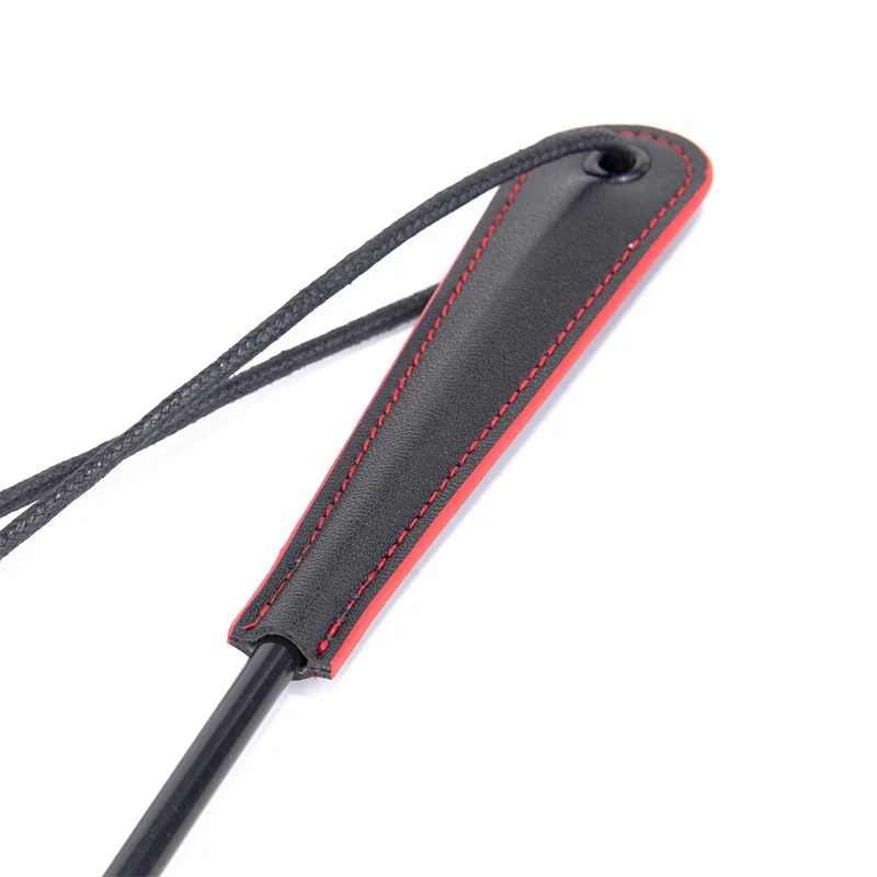 40 سنتيمتر بولي Leather الجلود ركوب الخيل المحاصيل الفروسية فلوجر الردف سوط لعب الأدوار عصا التدريب لركوب الخيل #3