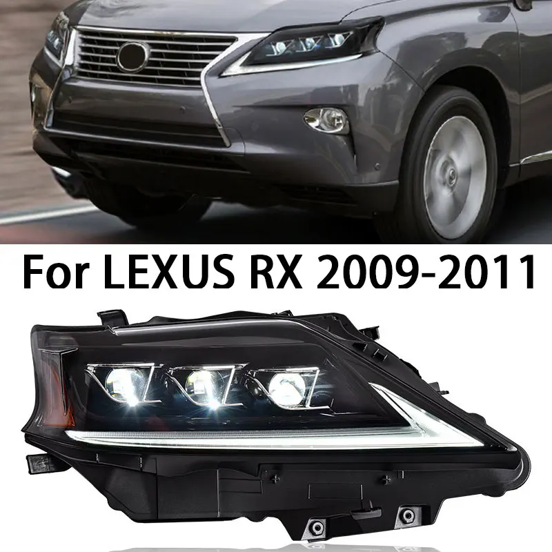 

Car Lights for Lexus RX RX300 LED Headlight 2009-2015 RX200T RX270 RX350 Head Lamp Drl Projector Lens Automotive Accessories