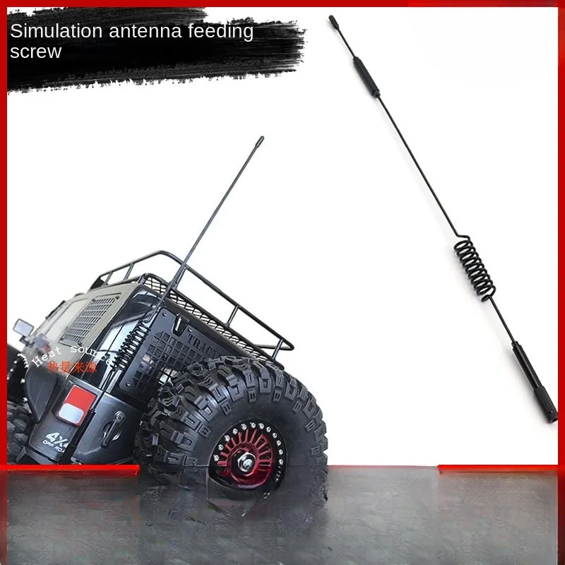 

Model Car Metal Antenna Signal Line for 1/10 RC Crawler Car Traxxas TRX4 Defender Blazer RC4WD D90 Cherokee DIY Parts