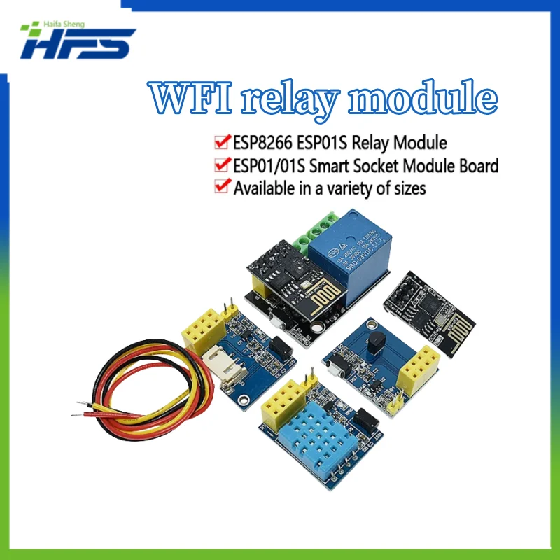 

ESP8266 ESP-01S 5V WiFi Relay Module Things Smart Home Remote Control Switch for Arduino Phone APP ESP01S Wireless WiFi Module