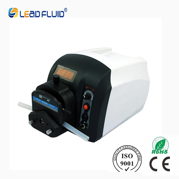 BT601S 2xYZ15 CE certificated Lab Industrial Medical Equipment Metering Liquid Plastic Cover Peristaltic Pump 0.006-1700 ml/min