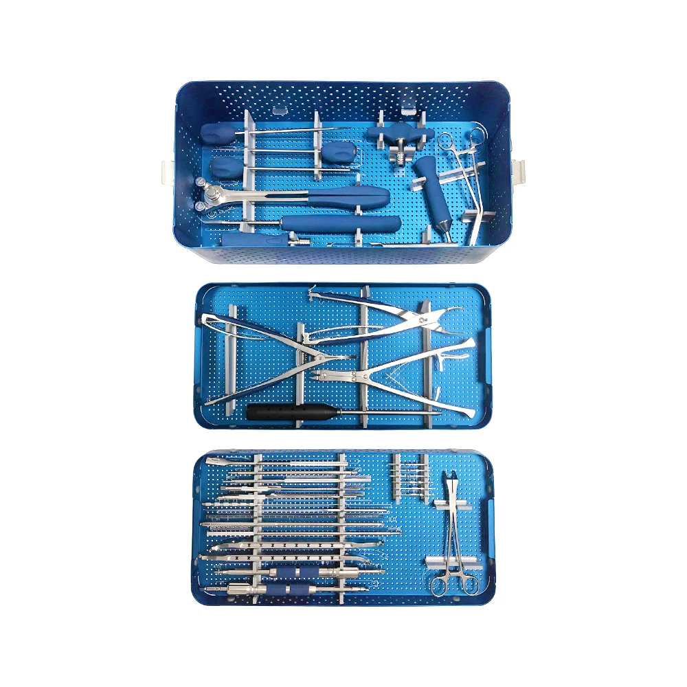 Neurosurgery surgical instruments box spine titanium pedicle screws orthopedic implants