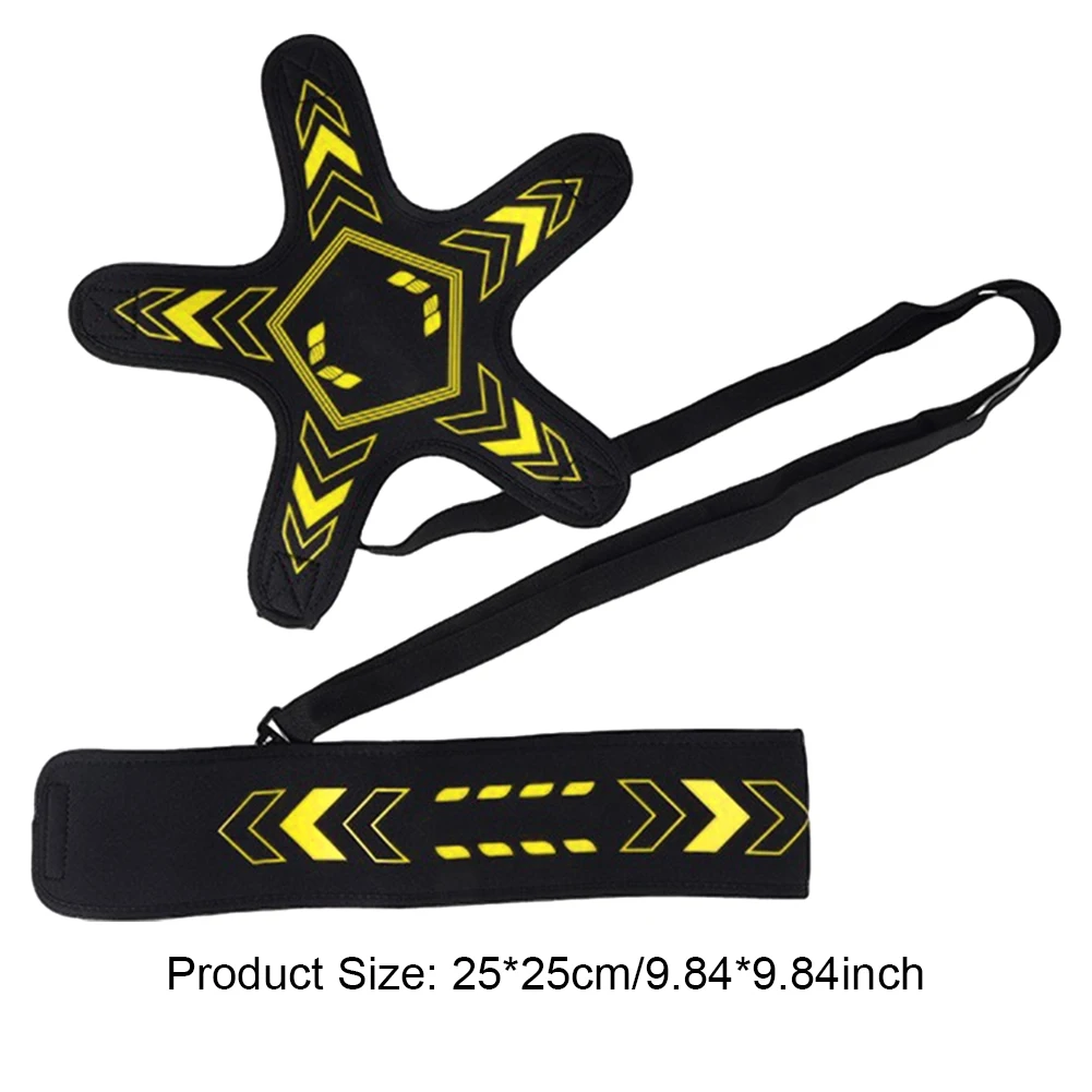 حزام تدريب كرة القدم من النيوبرين قابل للتعديل لتنمية المهارات في كرة القدم والكرة الطائرة #6