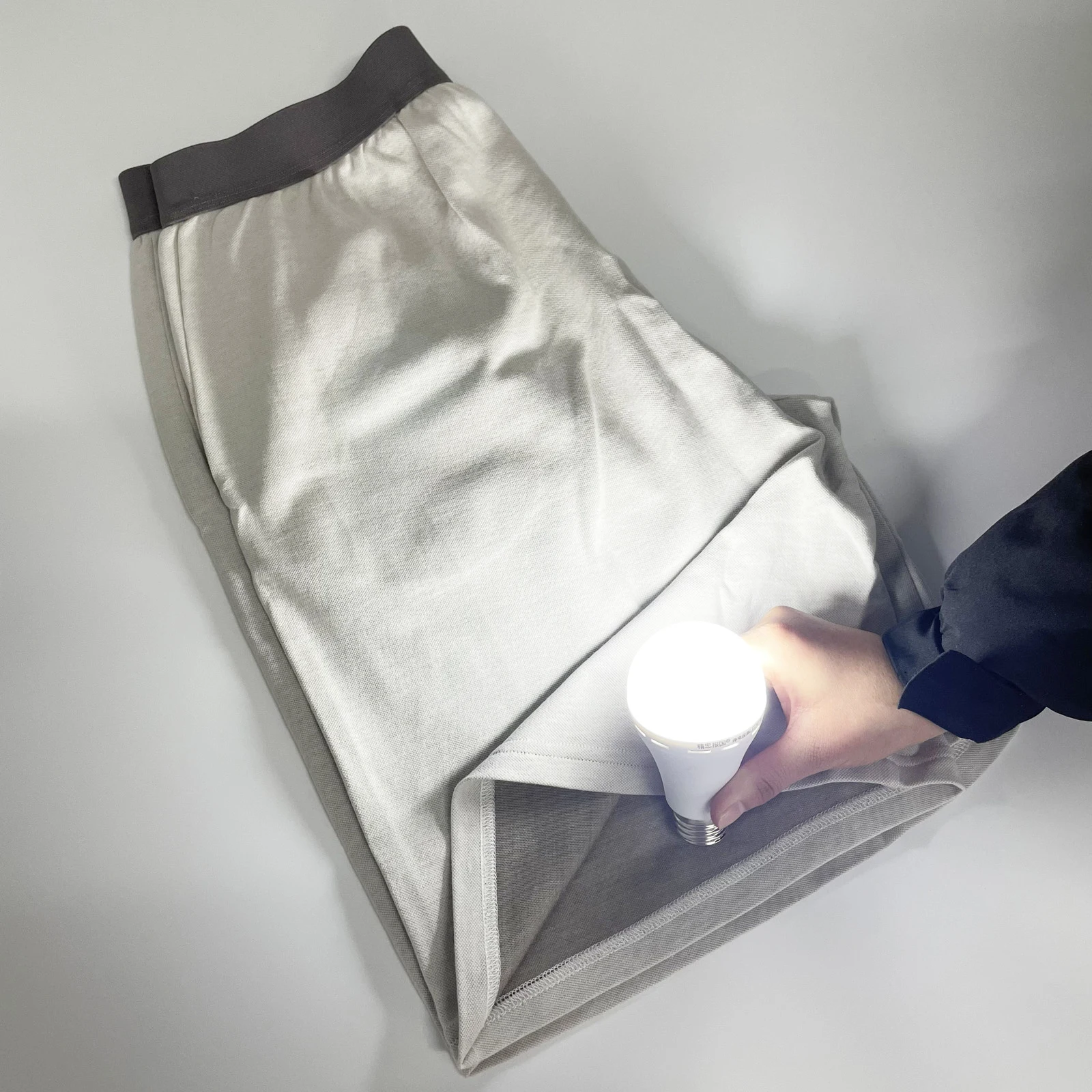 Silver Fiber Briefs Antibacterial Stretchy Boxer Anti-radiation EMF/EMI/RF Shielding Faraday Fabric Underwear Pants