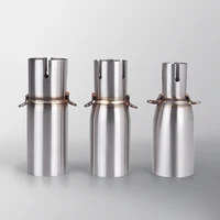 Tubo de escape de motocicleta con varias secciones pequeñas y medianas Mufla de escape deslizante Adaptador 28/32/42/45 mm 51 mm