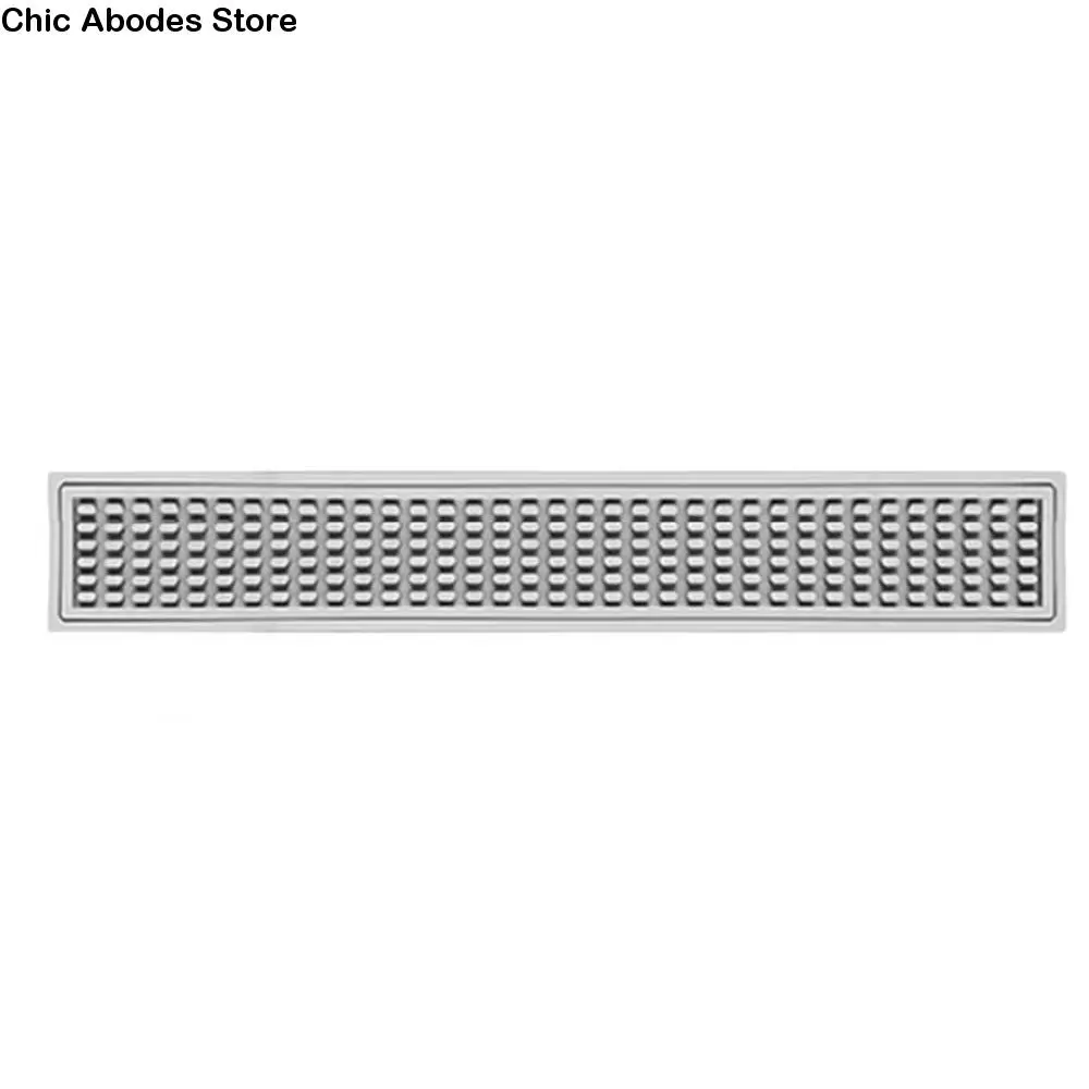 

Heat Resistant Countertop Bar Mat Thickened PVC Non-slip Kitchen Drain Mat Spill-poof Three-dimensional Dish Glass Drying Pad