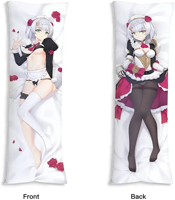 

Genshin Impact Noelle Dakimakura Case Hing Body Prop Peach Skin Fullbody Pillow Cover Home Cushion Decoration