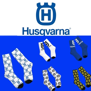 Motor Racing Motorrad Husqvarnas Schweden Socken Winter Strümpfe Mode Männer Medium Weiche Socken Muster Outdoor Anti Slip Socken
