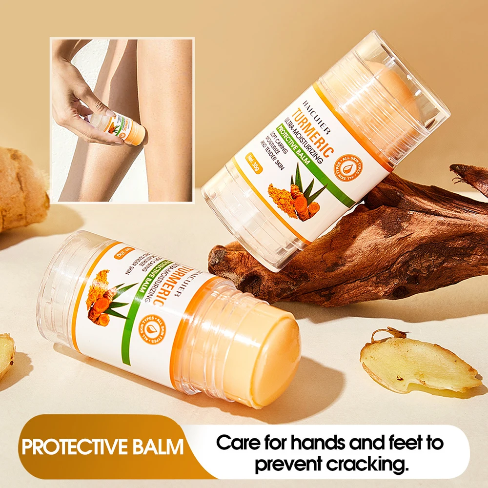 

Turmeric True Moisturizing Cream Foot Care Prevent Dryness Cracking Autumn and Winter Nourishing Skincare Foot Cream Hand Cream