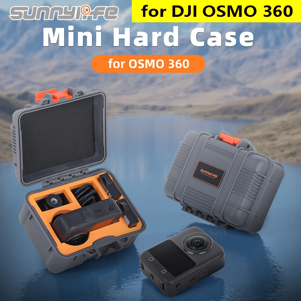 

Sunnylife Mini Handbag For DJI OSMO 360 Carrying Case Travel Bag Camera for DJI OSMO 360 Waterproof Storage Bag Protective Box