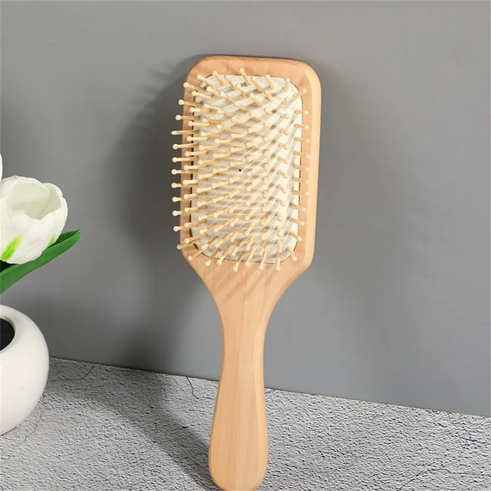 

Barber Accessories Air Cushion Wood Comb Massage Brush Scalp Care Bamboo Comb Detangling Not Knotted Hair Brush Styling Tool