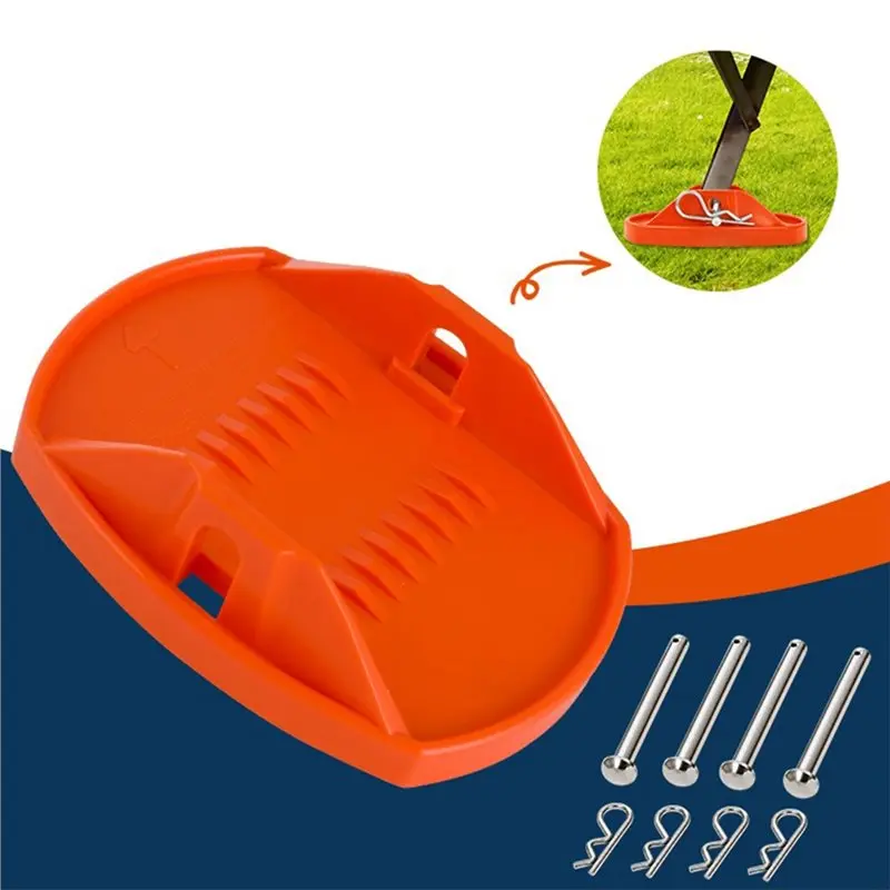 NEW HOT In Stock-Trailers Caravan Jacking Lift Pad Wheel Foot Leg Support Adapter RV Jack Support Bracket Pads