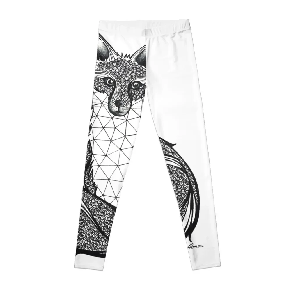 Fox Leggings Women's pants Women's fitness Womens Leggings