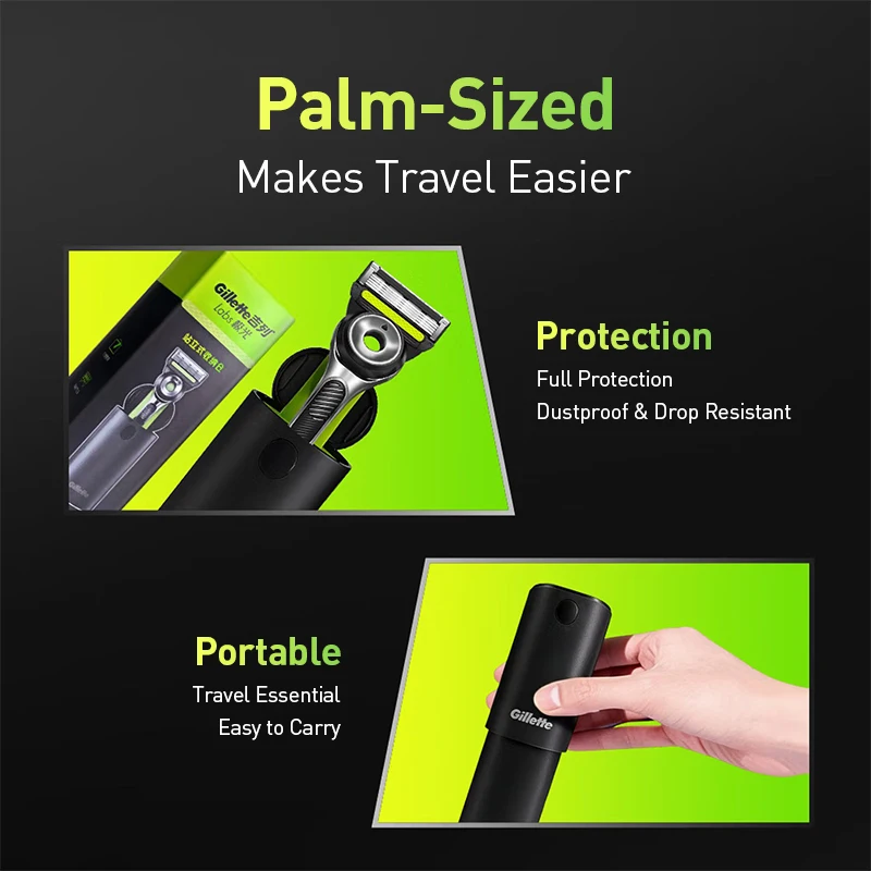 Gillette Labs Magnetic Stand Holder Vertical Storage Box for Razor 1pc(only Box) - view 4