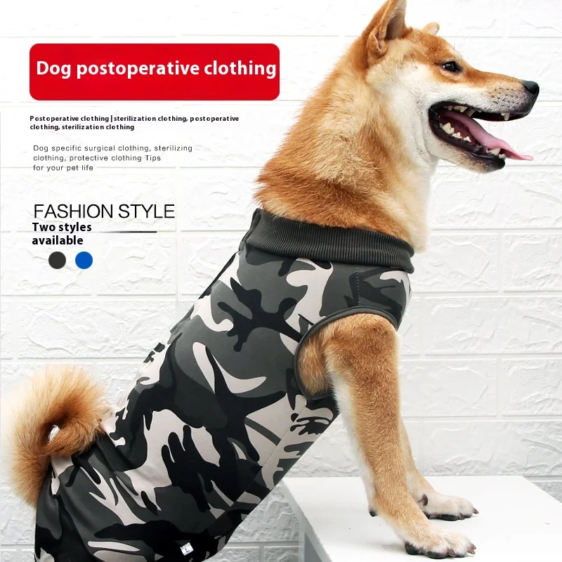 

Dog Sterilization Suit, Post-Operative Dog Suit, Breathable and Anti-Licking Clothes, Post-sterilization