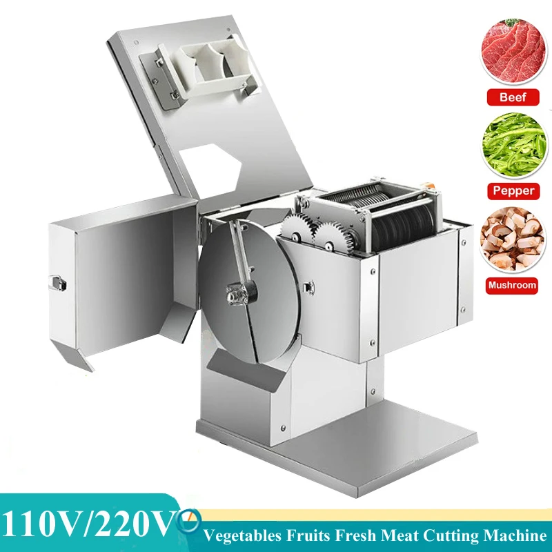 

Wholesale Desktop Meat Cutting Machine Stainless Steel Meat Cutter Electric Meat Slicer Meat Processing Machine 110v 220v