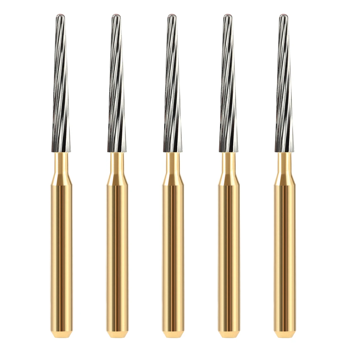 5 Stück/Box AZDENT Dentalbohrer, Hartmetallbohrer FG7114/FG7214/FG7714, Trimm- und Finish-Werkzeug für Hochgeschwindigkeits-Handstücke – Detail 13