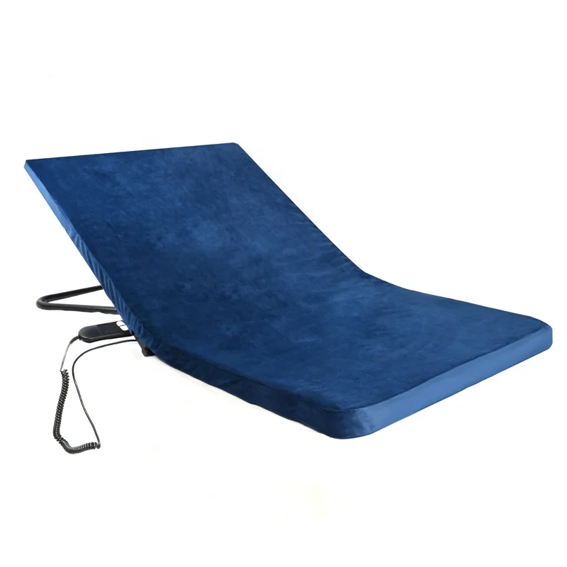 Healthcare Medical Pillow Elderly Head Rise Frame with Wired Handset Adjustable Bed Backrest