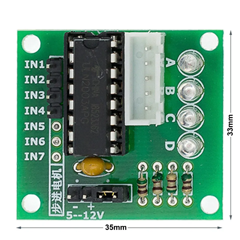 for ULN2003 Stepper Motor Driver Board,28BYJ48 5V 4-Phase 5-Wire Motor  10pcs
