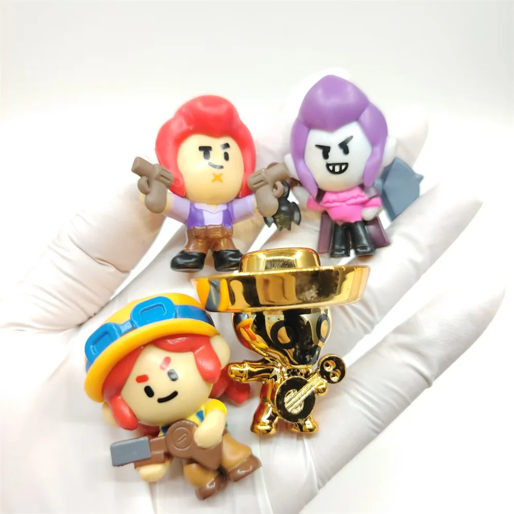 1 個オリジナル Supercell ヒーローズレオンクロウスパイクグッズフィギュアシリーズ 1 ライセンス超レアゴールドシルバーコレクションおもちゃギフト