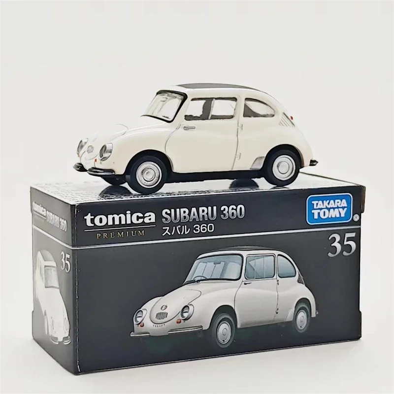 TAKARA TOMY TOMICA Subaru 360 modello di simulazione in lega, collezione di giocattoli decorativi per bambini, per regali di festa per bambini.