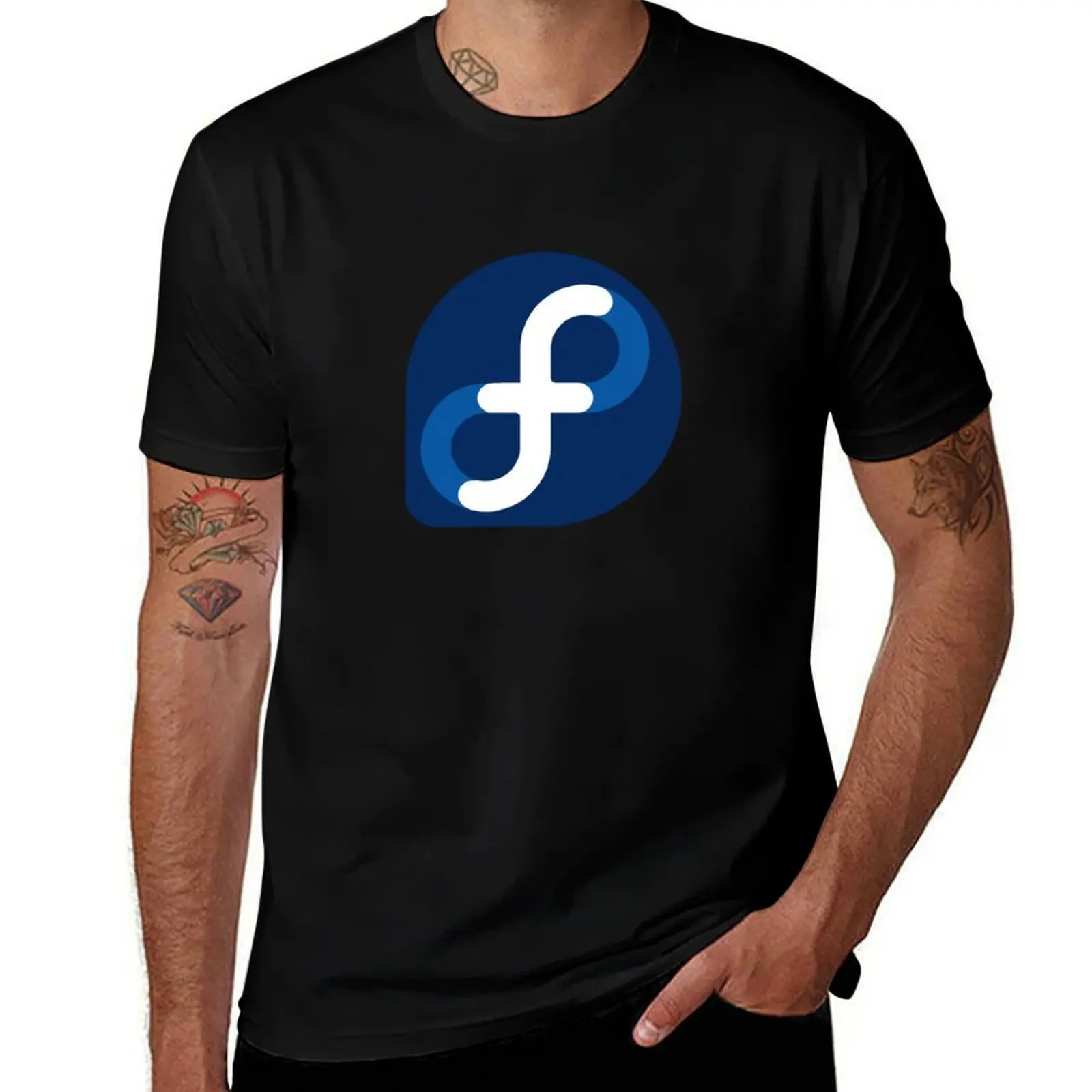 FEDORA LOGO T-Shirt Fashion Casual Short Sleeve T-Shirt