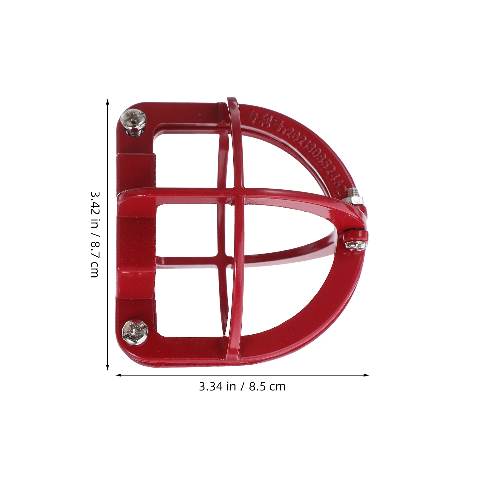 4pcs Sprinkler Head Protector Fire Sprinkler Cover Plate Collision-Proof Guard For Residential Commercial Industrial Ceiling Use