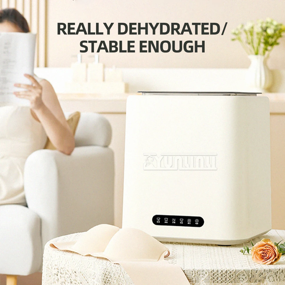 ماكينة غسيل صغيرة بسعة 7 لتر، ماكينة غسيل صغيرة أوتوماتيكية للملابس الداخلية والجوارب المنزلية